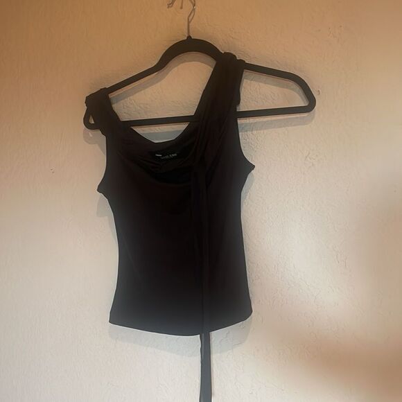 Black off the shoulder top - Picture 3 of 5